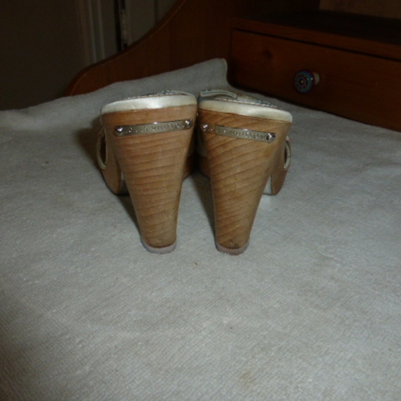 LOUIS VUITTON ABELIA 37 ITALY MULES ITALY MURAKAMI HEELS ITALY PLATFORMS CLOGS - Picture 4 of 8